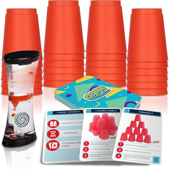 Gamie Stacking Cups Game for Kids by Gamie