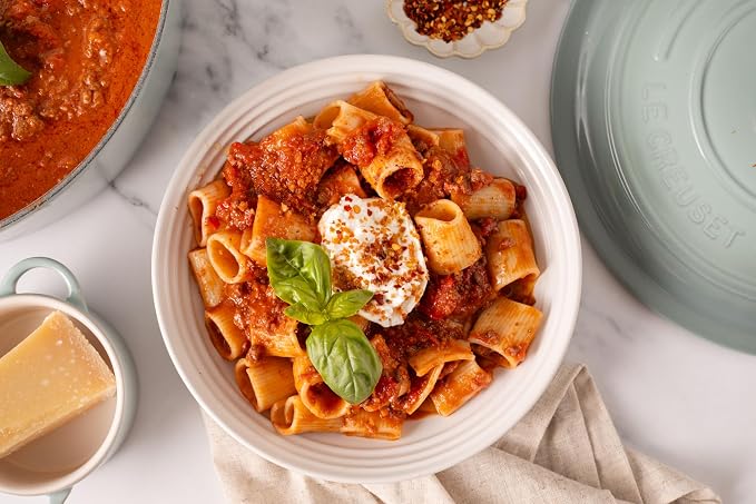 Le Creuset Stoneware Set of 4 Pasta Bowls, 8.5" each - Image 8