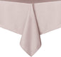 sancua Square Tablecloth - 70 x 70 Inch - Stain and Wrinkle Resistant Washable Polyester Table Cloth, Decorative Fabric Table Cover for Dining Tables, Buffet Parties and Camping, Blush