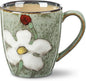 Maxdot 12oz Ceramic Coffee Mugs, Glazing Process Coffee Cup by Maxdot