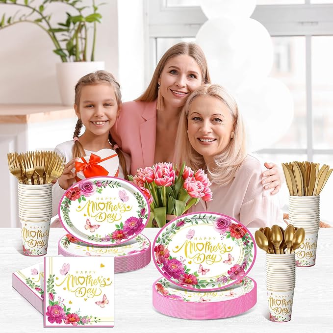350 Pcs Happy Mother's Day Party Decorations - Image 6