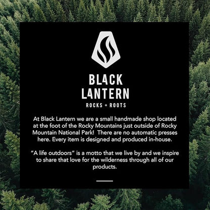Black Lantern Wolf and Forest Whiskey Glass Set Set of 2 11oz Heavy Base Glasses | Nature-Themed Gift for Outdoor & Wildlife Lovers