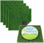 XLX TURF 4 Pack Artificial Grass Square Mats, Turf Patch by XLXTURF