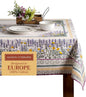 Maison d' Hermine Table Cloth Rectangle Table 100% Cotton 70 x 90 Inches Tablecloth Reusable Decorative for Dining Room Farmhouse Home Valentines Day Decorations Spring Summer - Fanny Lavender