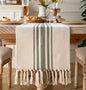 Boho Table Runner for Modern Farmhouse Decor, Dining Table décor 13 x 108 Inch by Caflife