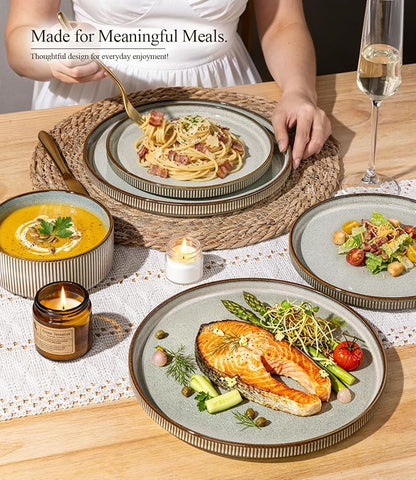 GBHOME Stoneware Dinnerware Sets - Image 5