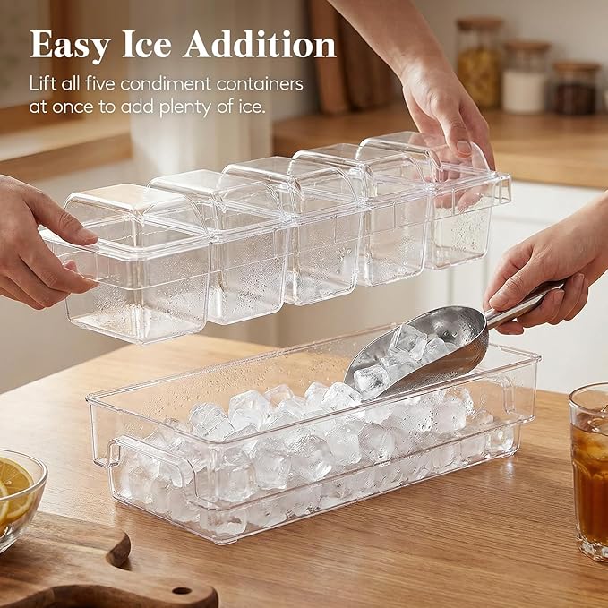 Lifewit Chilled Condiment Caddy - Image 4