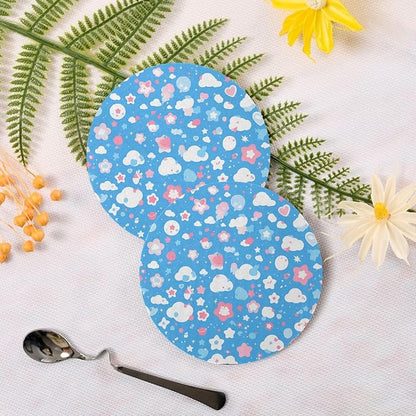 Cute Cute 4 Piecing Set Absorbent Coaster - Image 3