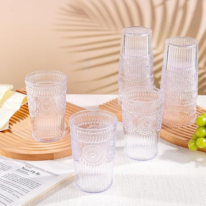 Ciaell 12 Pack Plastic Water Glasses - Image 4