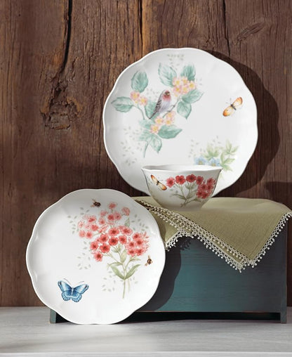 Lenox Dinnerware Set, Butterfly Meadow Flutter 12-Piece Set, Service - Image 8