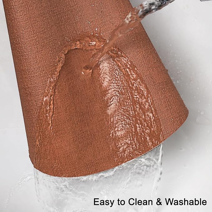 Faux Leather Placemats Set of 4, Dual Sided - Image 4