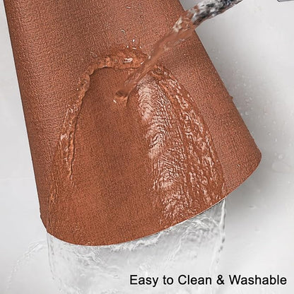Faux Leather Placemats Set of 4, Dual Sided - Image 4
