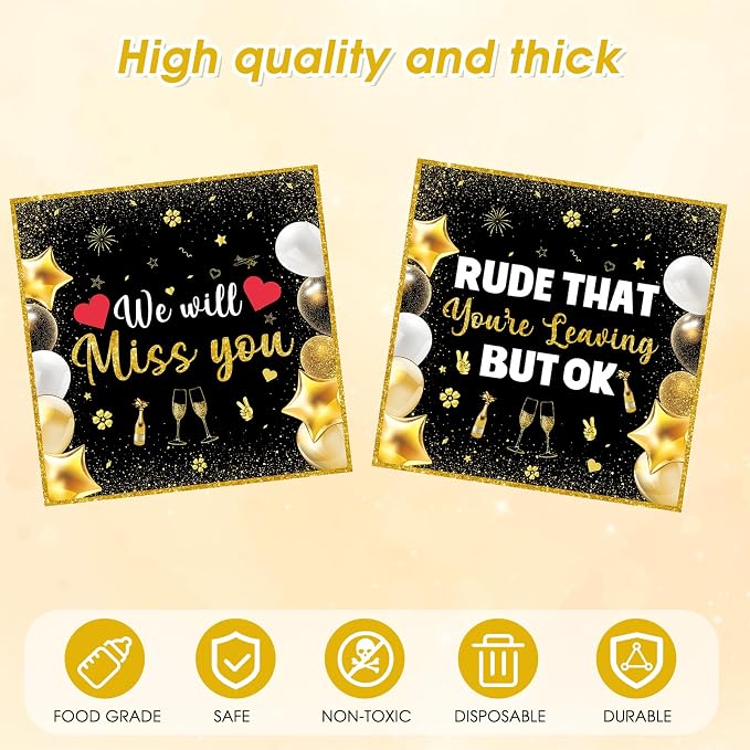 41Pcs We Will Miss You Decorations Rude That You'Re Leaving But Ok Party - Image 4