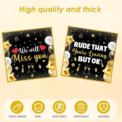 41Pcs We Will Miss You Decorations Rude That You'Re Leaving But Ok Party - Image 4