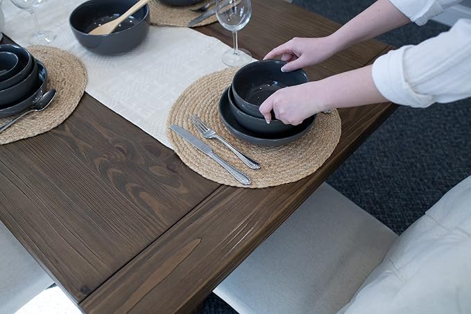 Elanze Designs Bistro Glossy Ceramic 7 inch Dinnerware Bowls Set of 4 - Image 6