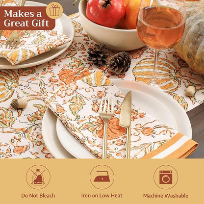 Maison d' Hermine Table Runner 100% Cotton 14.50" x 72" | Table Runners 72 - Image 5