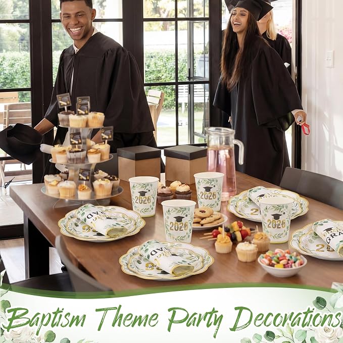 Pickmesh 250 Pcs Class of 2026 Graduation Party Supplies - Image 4