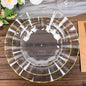 Efavormart 10 Pack | Clear 6" Round Plastic Dessert Salad Plates, Disposable by efavormart