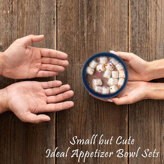 wheat straw small bowls 10oz set of 8 - Image 4