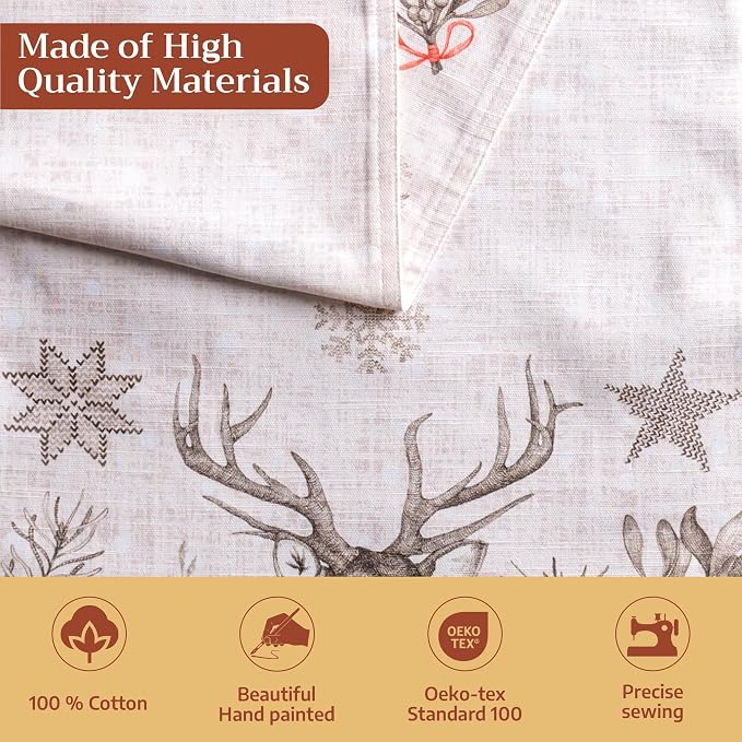 Maison d' Hermine Table Runner 100% Cotton 14.50" x 108" | Table Runners 108 - Image 3