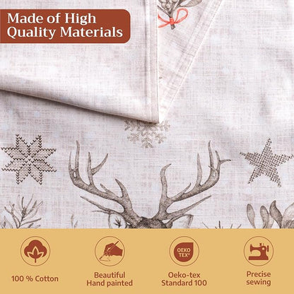 Maison d' Hermine Table Runner 100% Cotton 14.50" x 108" | Table Runners 108 - Image 3