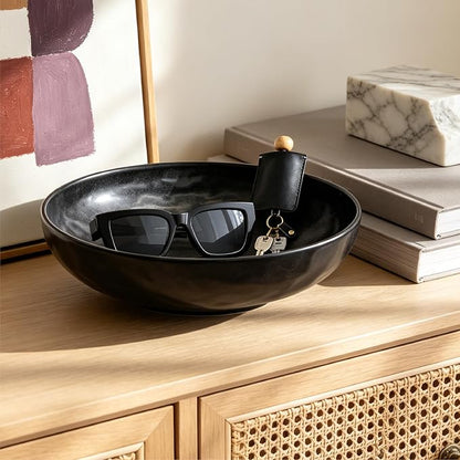 Ceramic Decorative Bowl, Reinforced Ceramic Catchall Bowl - Image 2