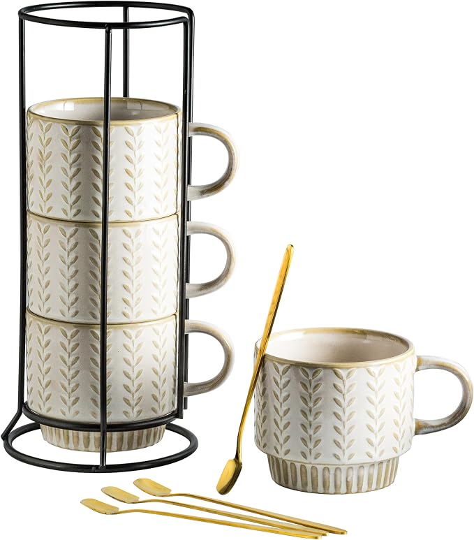 Miamolo Coffee Mugs Set of 4 by Miamolo