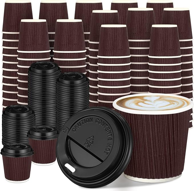 Uiifan 100 Set 4oz Disposable Espresso Cups by Uiifan