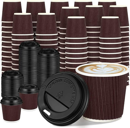 Uiifan 100 Set 4oz Disposable Espresso Cups by Uiifan