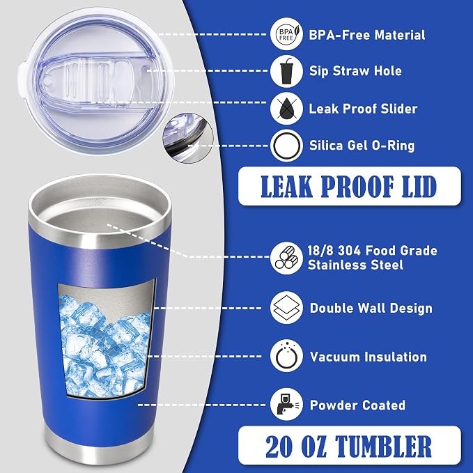 20oz Tumbler Insulated Coffee Tumblers - Image 3