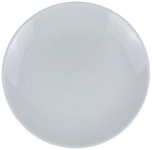 Yanco PA-707 Coupe Plate, 7.5" Diameter, Porcelain, Super White, Pack of 36