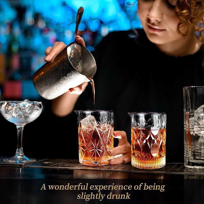 24 Oz Cocktail Mixing Glass Stirring Glasses - Image 5