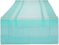 DII PVC Tabletop Collection Woven Indoor/Outdoor, Table Runner by DII
