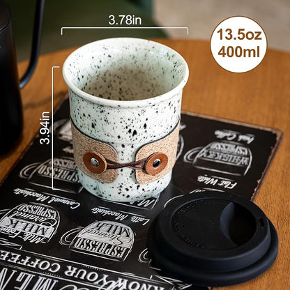 Coffee Travel Mug, Spill Proof Coffee Tumbler Coffee Cup - Image 2