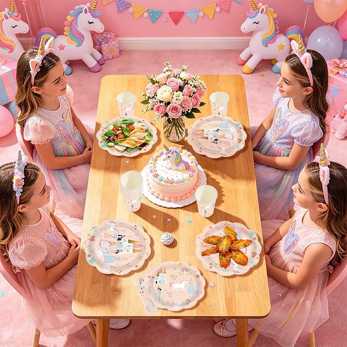 250Pcs Princess Birthday Party Decorations - Image 8