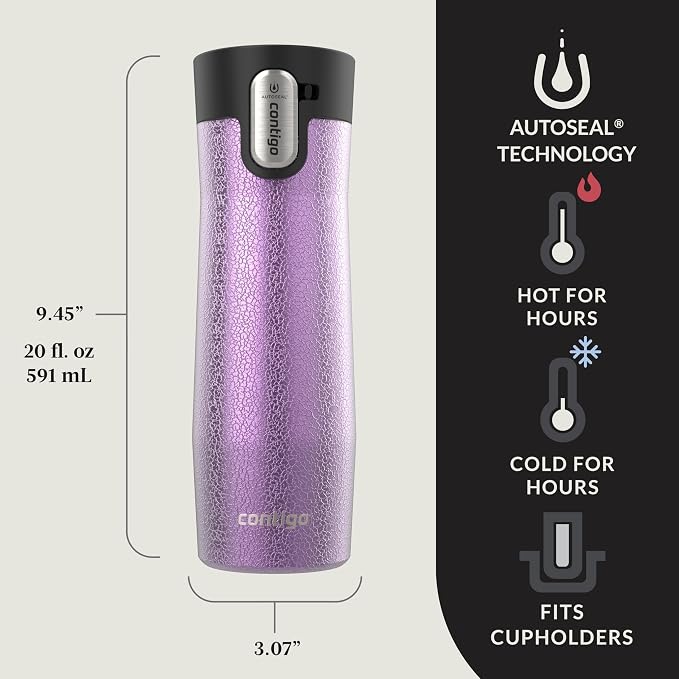 Contigo AUTOSEAL West Loop Vacuum-Insulated Stainless Steel Travel Mug - Image 2