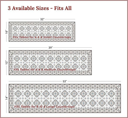 Heat Resistant Table Runner, 32 x 10 Inch - Image 4