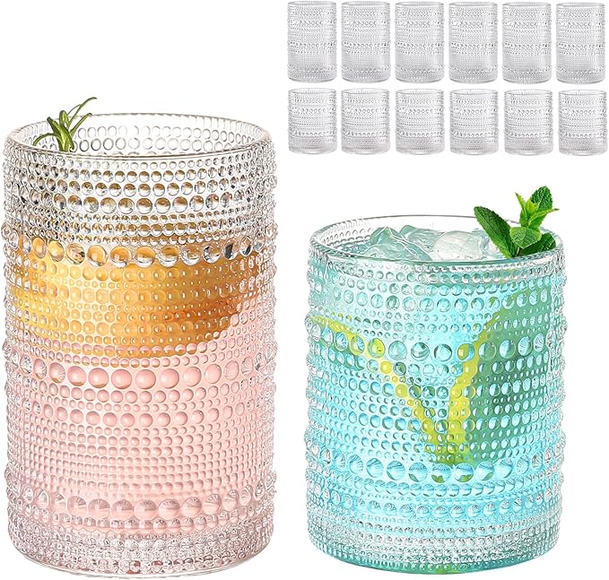 ZMOWIPDL Drinking Glasses Set of 12, by ZMOWIPDL