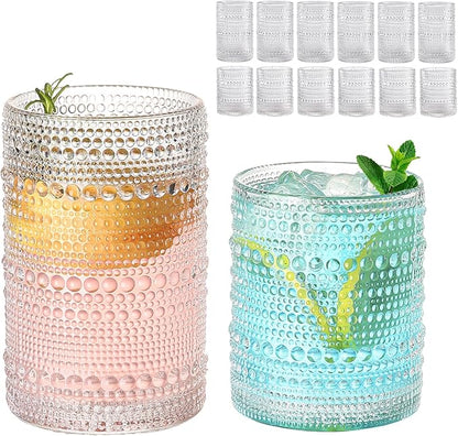 ZMOWIPDL Drinking Glasses Set of 12, by ZMOWIPDL