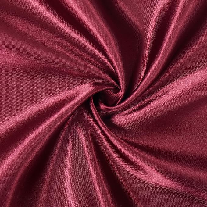 Burgundy Satin Table Runner, 12x108 Inches, 12 Pack | Premium Satin, Smooth - Image 6