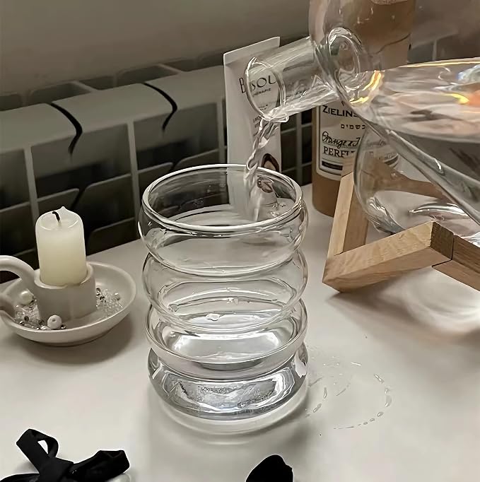 Ework4U 4 Pcs Drinking Glasses - Image 7
