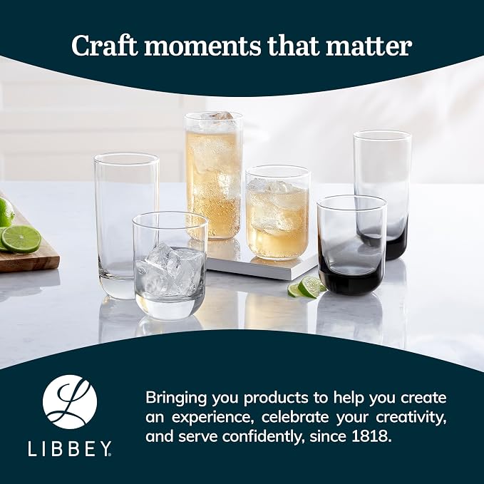 Libbey Polaris Tumbler Glasses, 17.75-ounce - Image 6