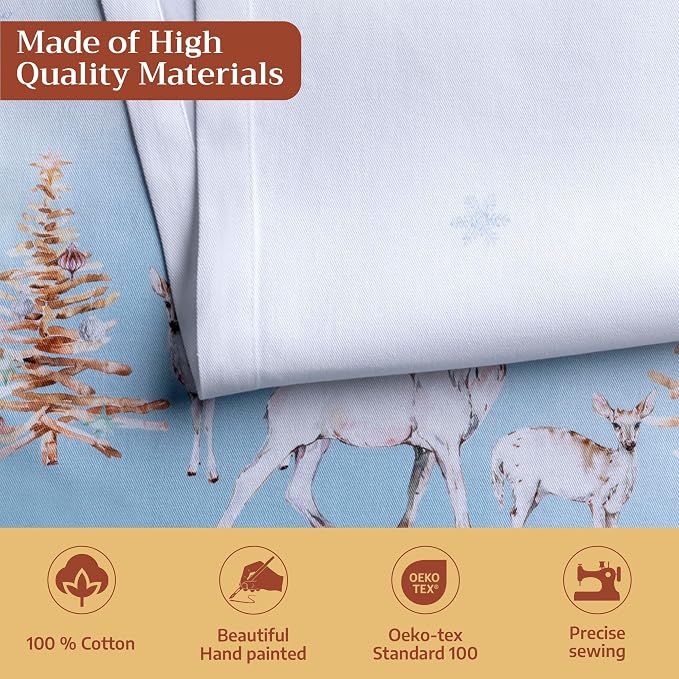 Maison d' Hermine Table Runner 100% Cotton 14.50" x 60" | Table Runners 60 - Image 3