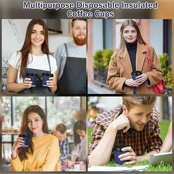 Uiifan 100 Set 4oz Disposable Espresso Cups - Image 6