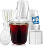 Homestockplus 100 Pack 12 oz BPA-Free Clear Plastic Cups by Homestockplus