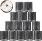 Black Napkin Rings Bulk Set of 150pcs,Diamond Crystal Rhinestone Napkin Rings Adornment for Wedding Reception, Dinner, Place Settings, Holiday Parties or DIY Decoration (150,Black)