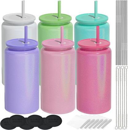 6 Pack 16 oz Tumbler, Insulated Tumbler by UIRZOTN