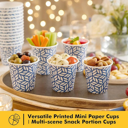 RACETOP 3 oz Bathroom Cups 100 Pack, Small Paper Cups, Disposable, Mini - Image 7