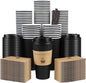 Clawsoff 50 Pack 20 oz Disposable Paper Coffee Cups by BuyNow