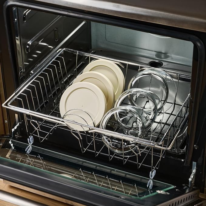 6-Piece Glass Food Storage Containers Set | 2-Cup, Leakproof | Microwave - Image 4